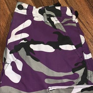ROTHCO purple camoflauge cargo pants